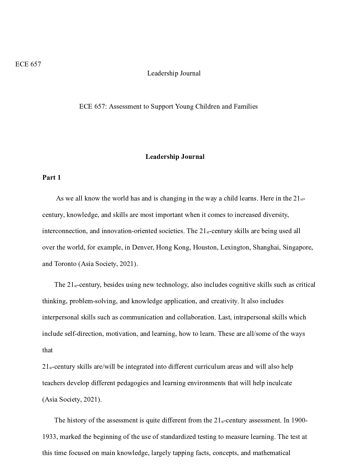 Preview image of Leadership  Journal  Assignment.docx document